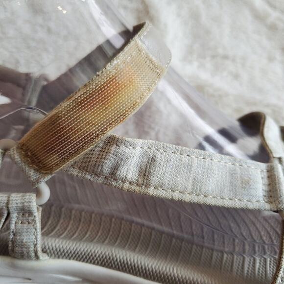 Skechers Goga Max Sport Strap Sandals Gray Womens Size 9 Open Toe Strappy Gen - Picture 10 of 16